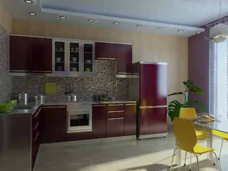 Planificarea modernă a unei bucătării la comandă cu zone de lucru optimizate